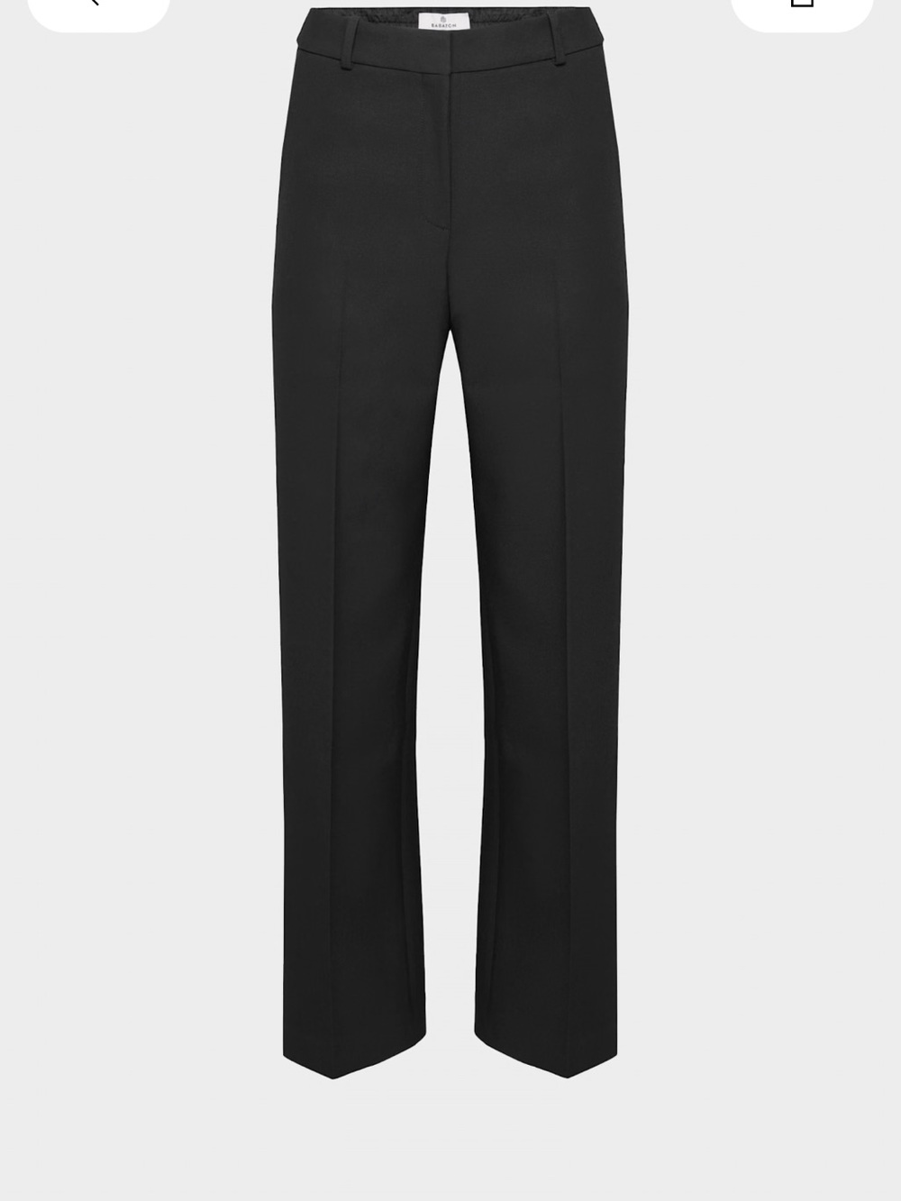 Aritzia agency pants, Black Tailored Straight-Leg Women's Dress Pants